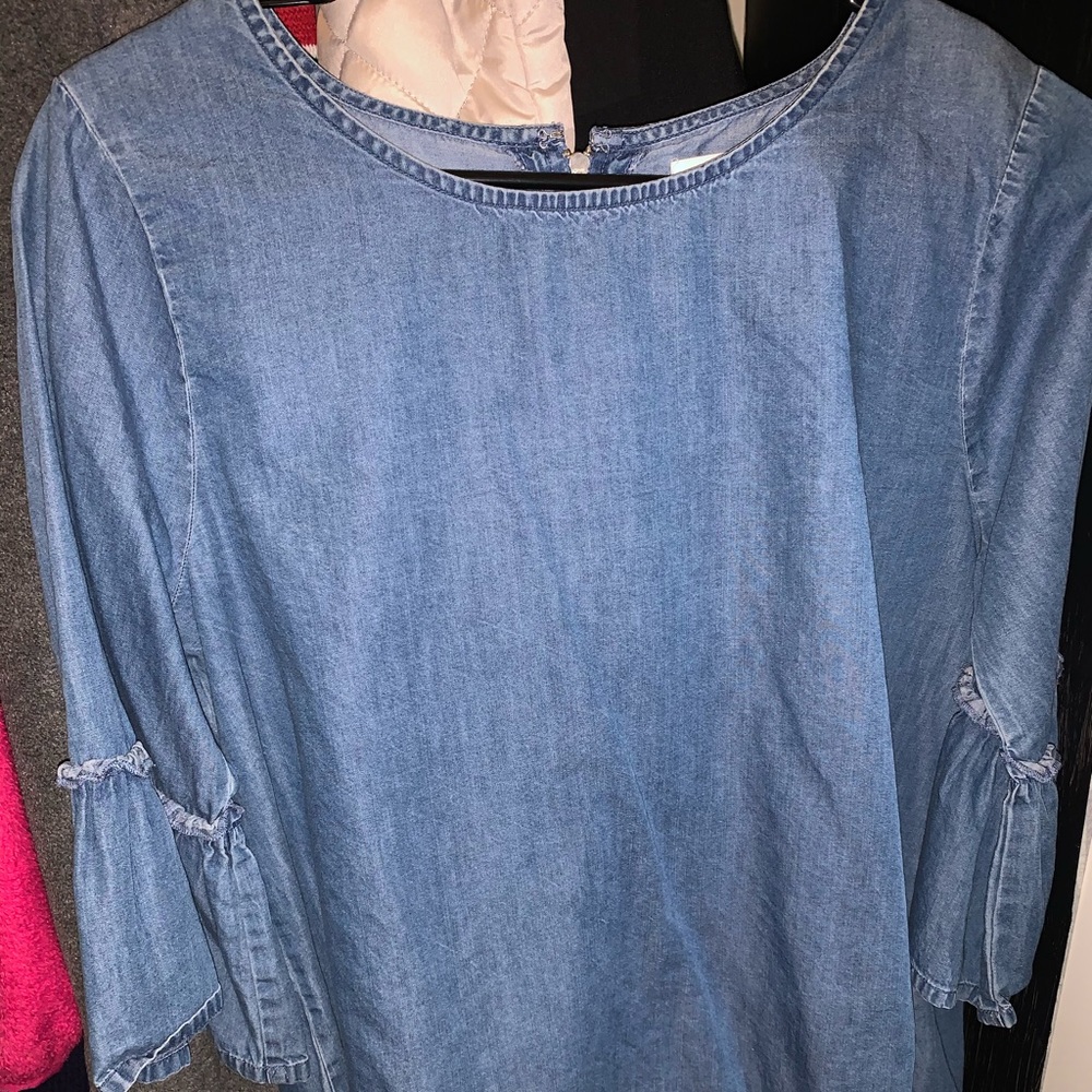 Jean like blouse